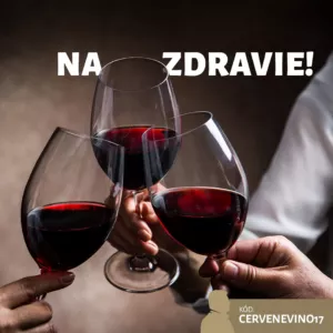 Červené víno na zdravie