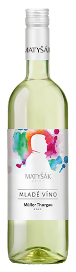 Mladé víno Müller Thurgau 2022